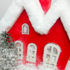 Casinha Vermelho Veludo Nevada - Image 3