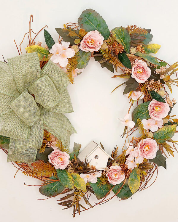 Guirlanda Rosas e Folhas