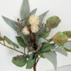 Ramalhete Folhagem Eucalipto e Mamona Verde - Alt.40cm