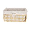 Cesta Retangular (Palha Natural) P