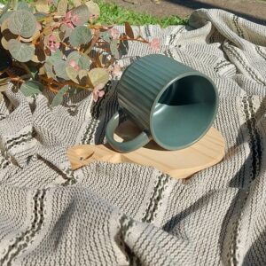 Toalha de Mesa Essenza - verde floresta - (1,50cmX1,60cm)