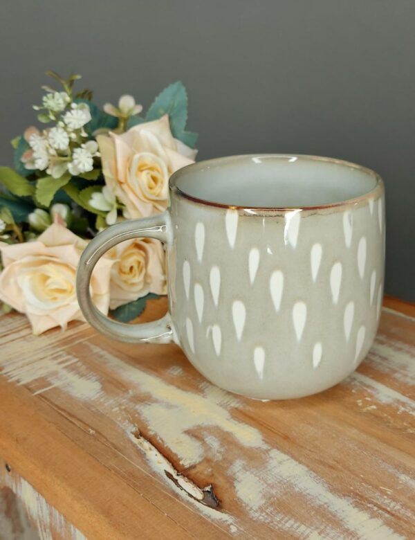 Caneca Round Pingos - Cinza - Imagem 2