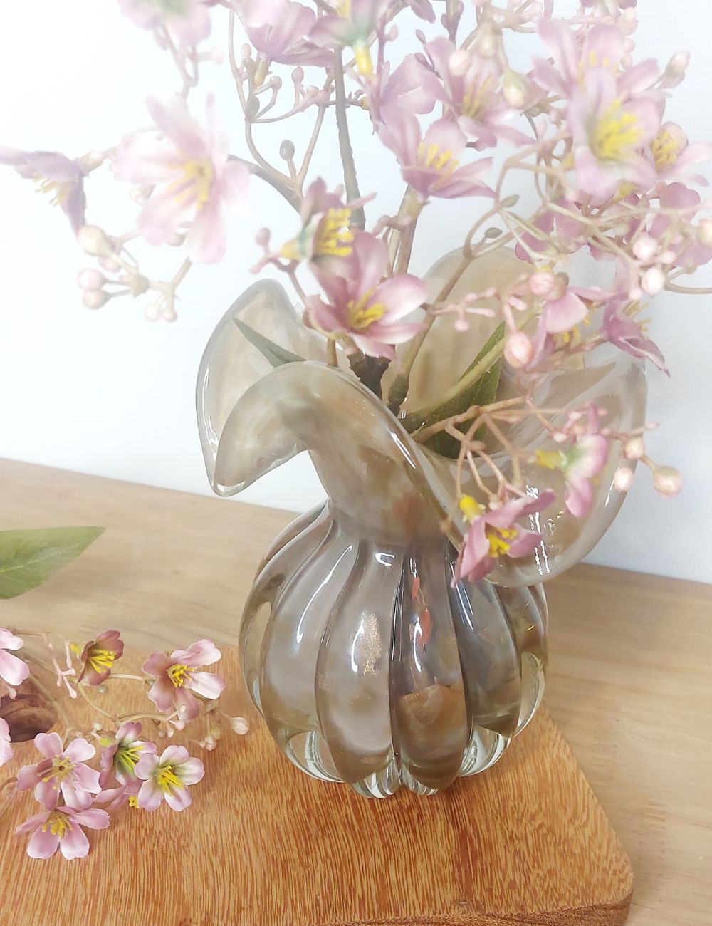 Vaso Cristal Murano com Pedras Do Sol - (P) - Imagem 2