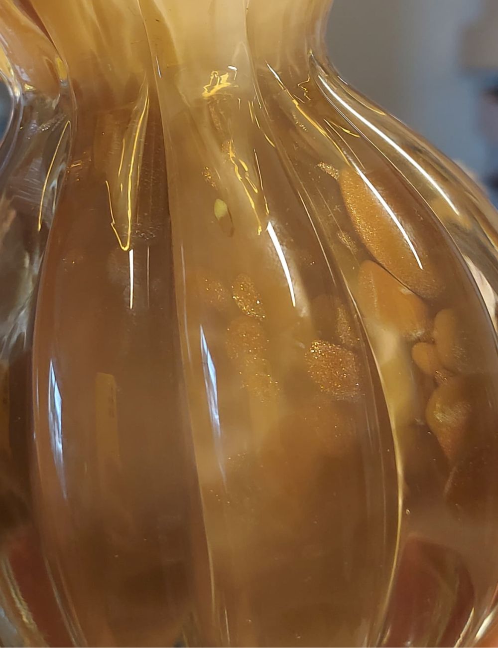 Vaso Cristal Murano com Pedras Do Sol - (P) - Imagem 7