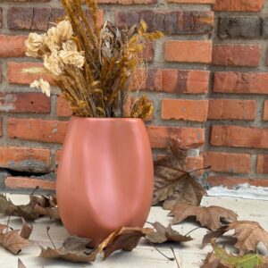 Vaso Curvas Terra Matte