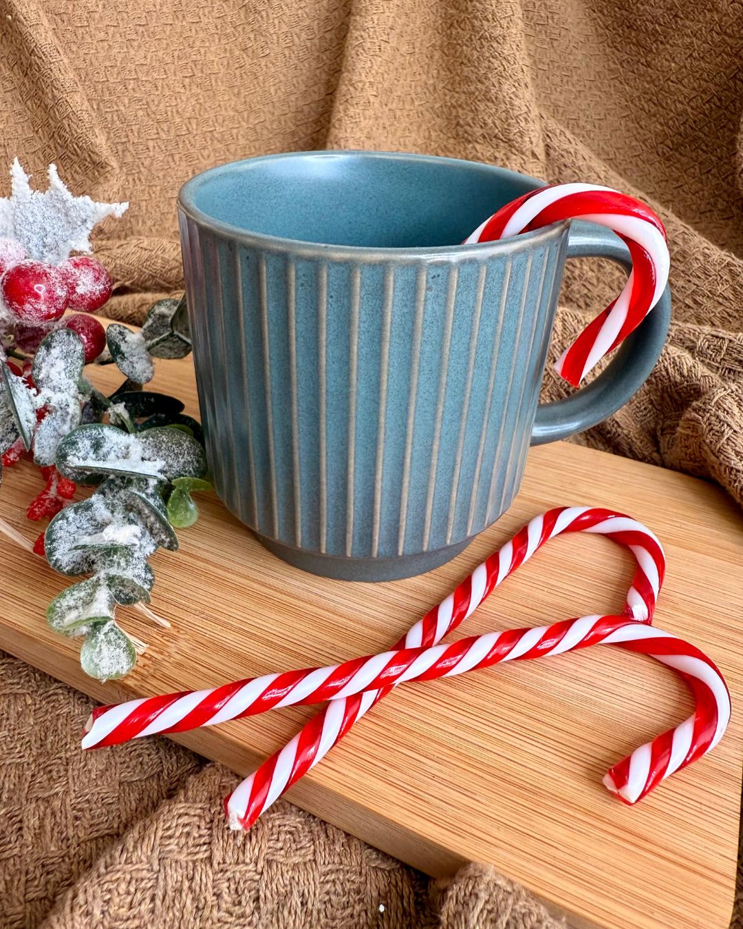 Enfeite Bengala Natalina Candy Cane - Kit com 3 unidades
