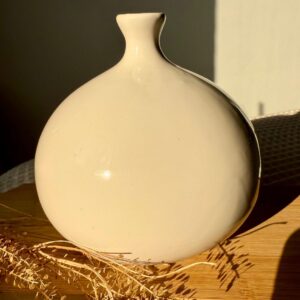 Vaso Garrafa Bojuda Off-White - (ESGOTADO)