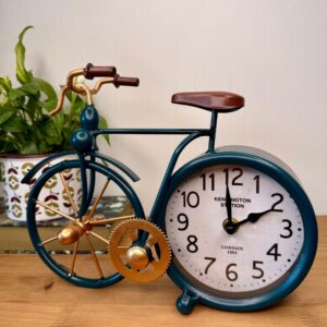 Relógio de Mesa Vintage Bicicleta - Metal