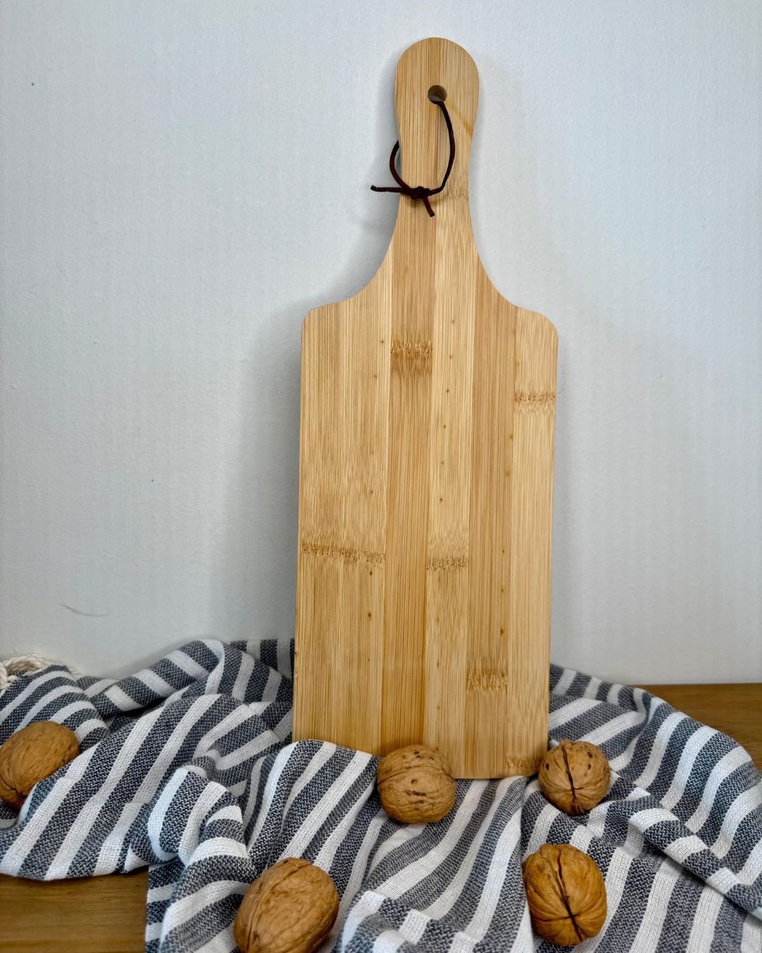 Tábua de Bambu Natural 39,5cmX13,8cm - Imagem 2