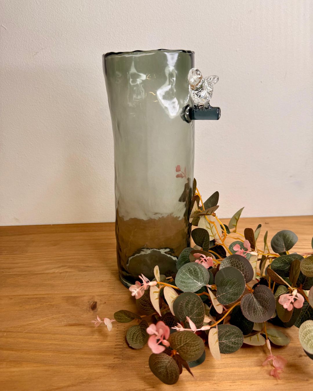 Vaso de Vidro Pássaro