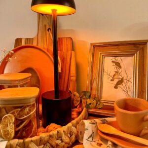 Luminária de Mesa LED Touch Cogumelo
