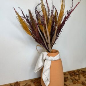 Ramalhete Folhagem Vinho altura 59cm