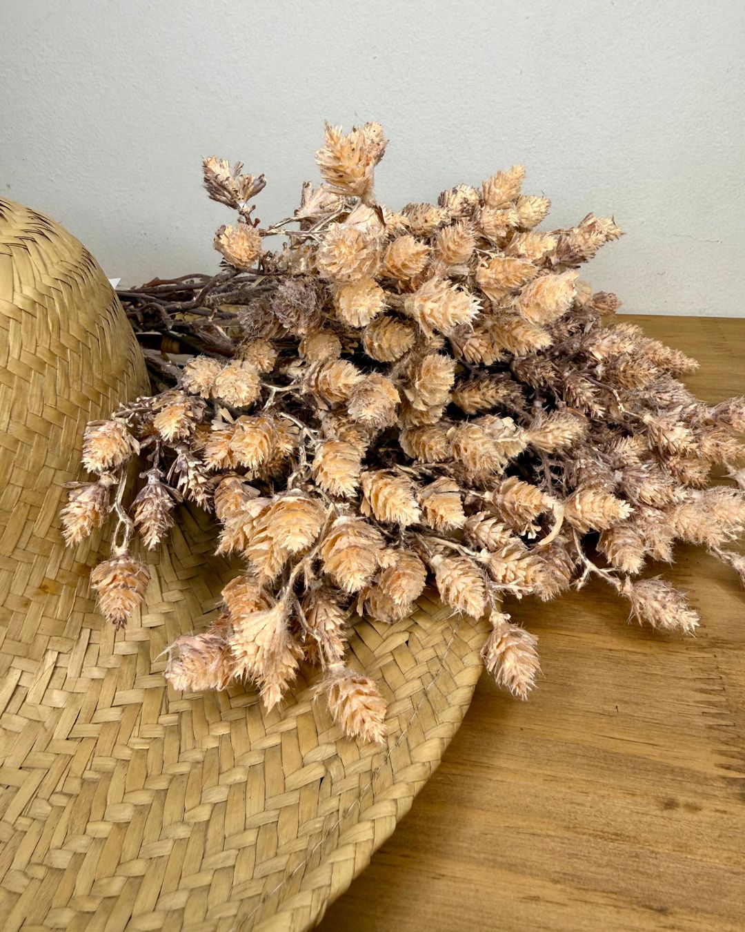 Ramalhete Silvestre Bege  altura 42cm