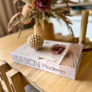 Caixa Livro Porta Objetos Design Moderno 27cmX17cmX4,5cm