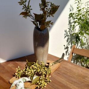 Ramalhete Semente Eucalipto Creme  45cm