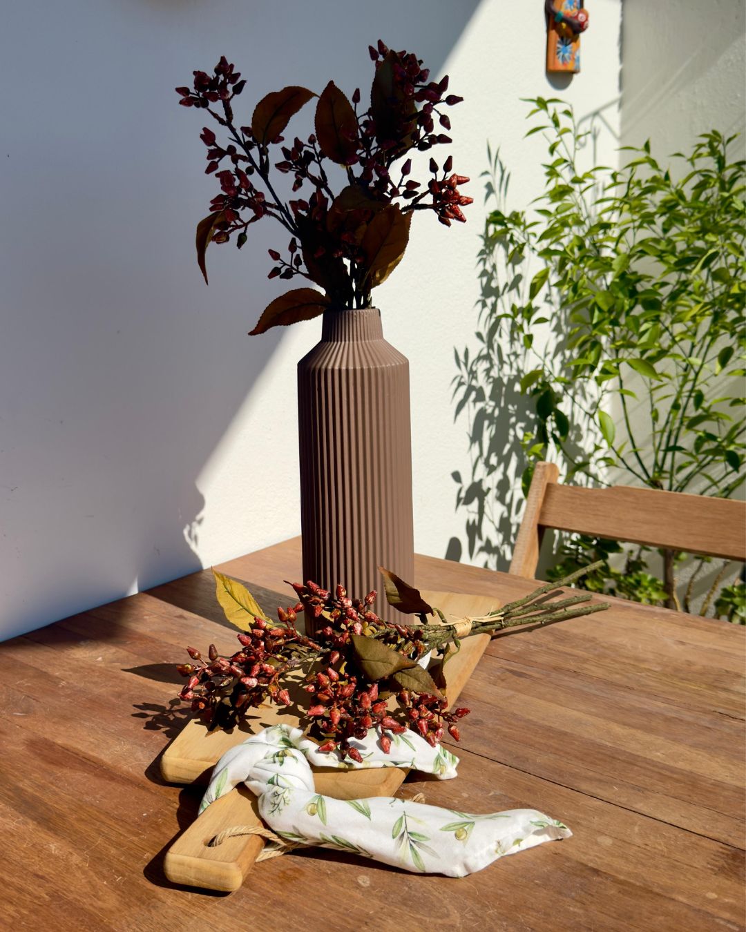 Ramalhete Semente Eucalipto Terracota  45cm