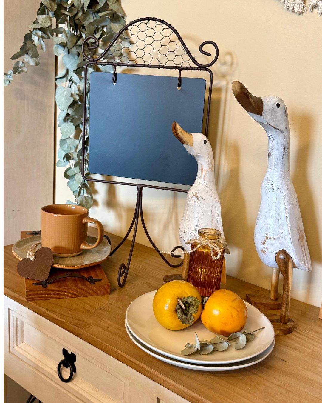 Lousa De Mesa Retrô  46cmX25cm