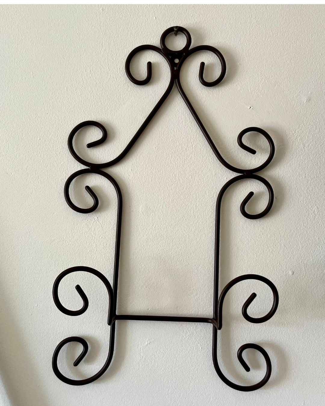 Suporte de Parede em Ferro para 1 Prato - 49cmX29cm - Imagem 3